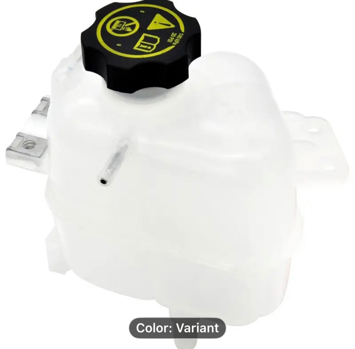 Compatible for Chevrolet Beat Spark/Spark Classic 2011-2019 Engine Coolant Expansion Reservoir Tank with Cap - L4 1.2L Direct Fit Cooling System Bottle, Recovery Expansion Reservoir (OEM Compatible)
95352004