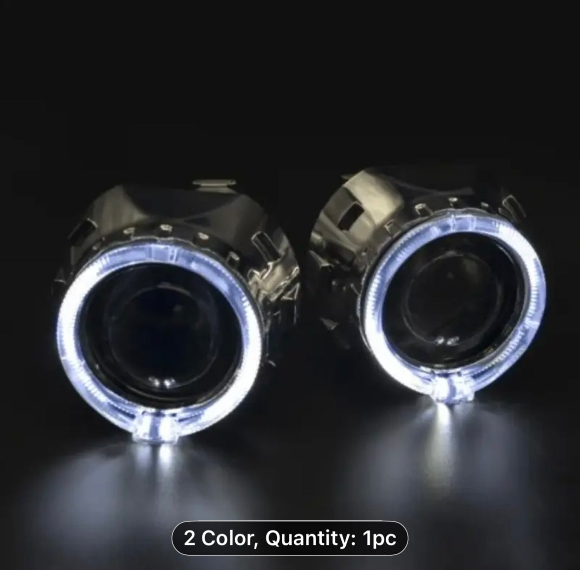 6.35 cm Weishitong Dual Beam
Projector Angel Eye Kit H1 HID Xenon