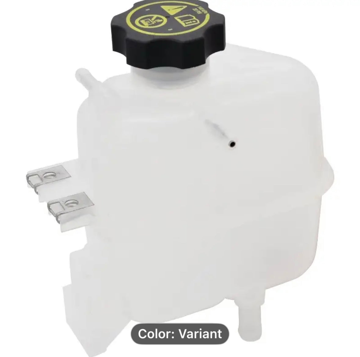 Compatible for Chevrolet Beat Spark/Spark Classic 2011-2019 Engine Coolant Expansion Reservoir Tank with Cap - L4 1.2L Direct Fit Cooling System Bottle, Recovery Expansion Reservoir (OEM Compatible)
95352004