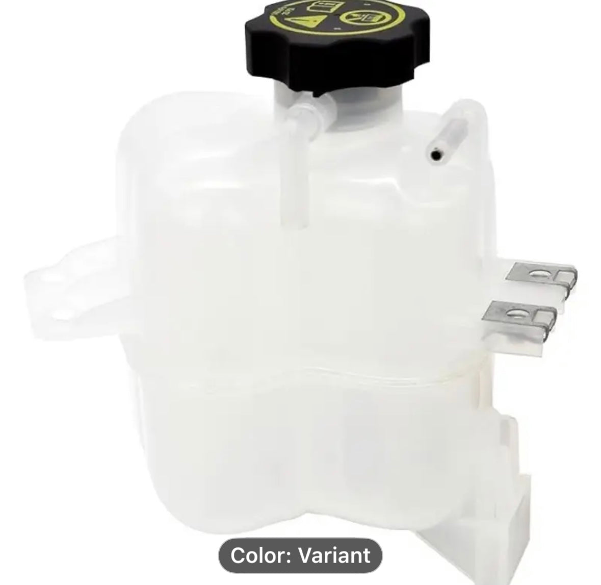 Compatible for Chevrolet Beat Spark/Spark Classic 2011-2019 Engine Coolant Expansion Reservoir Tank with Cap - L4 1.2L Direct Fit Cooling System Bottle, Recovery Expansion Reservoir (OEM Compatible)
95352004