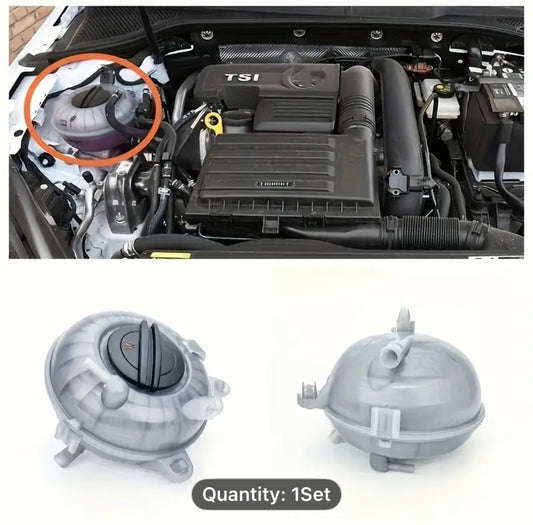 Parts Expansion Kettle, Antifreeze Kettle, Auxiliary Kettle 5QD121407 for VOLKSWAGEN for AUDI