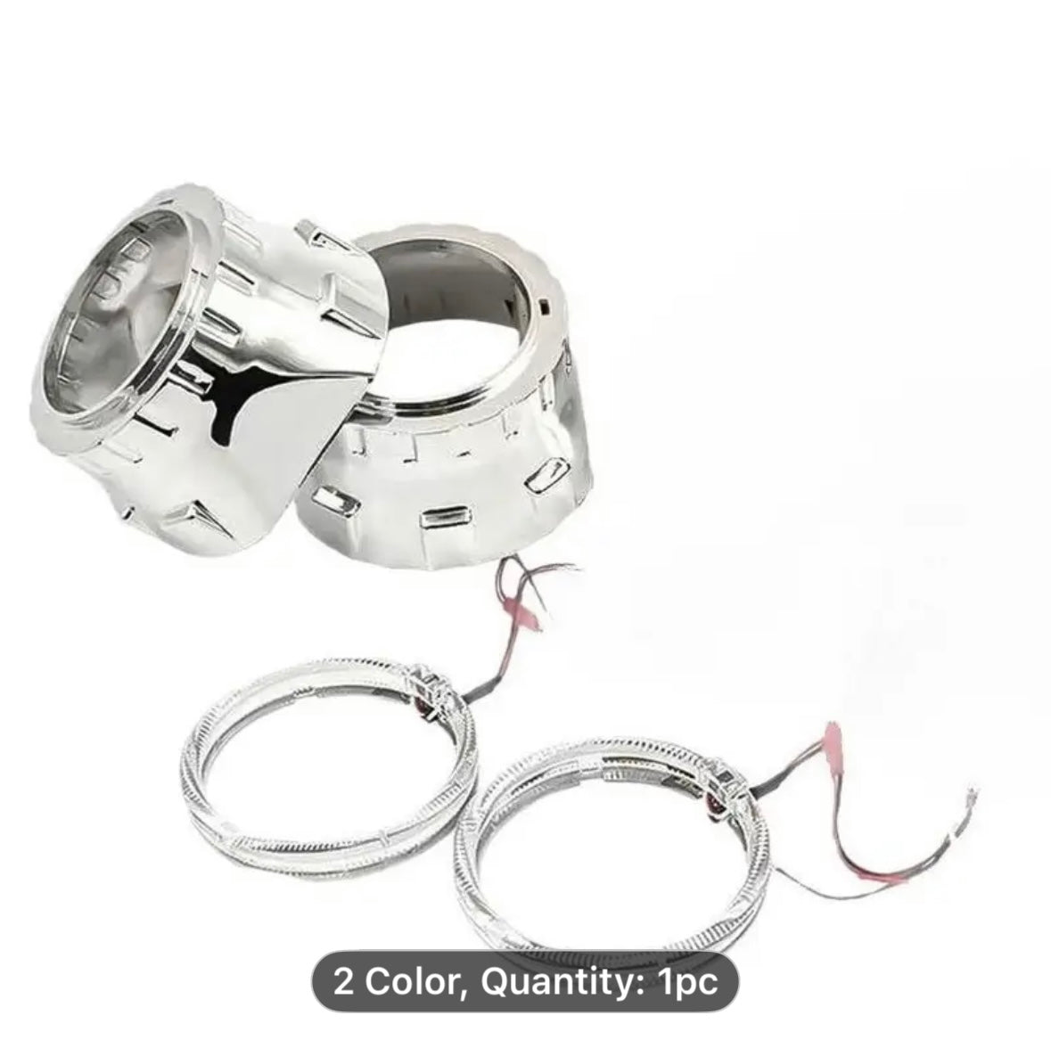 6.35 cm Weishitong Dual Beam
Projector Angel Eye Kit H1 HID Xenon